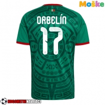 Moške Nogometnih dresov Mehika Orbelin Pineda #17 Domači SP 2026 Kratki rokavi